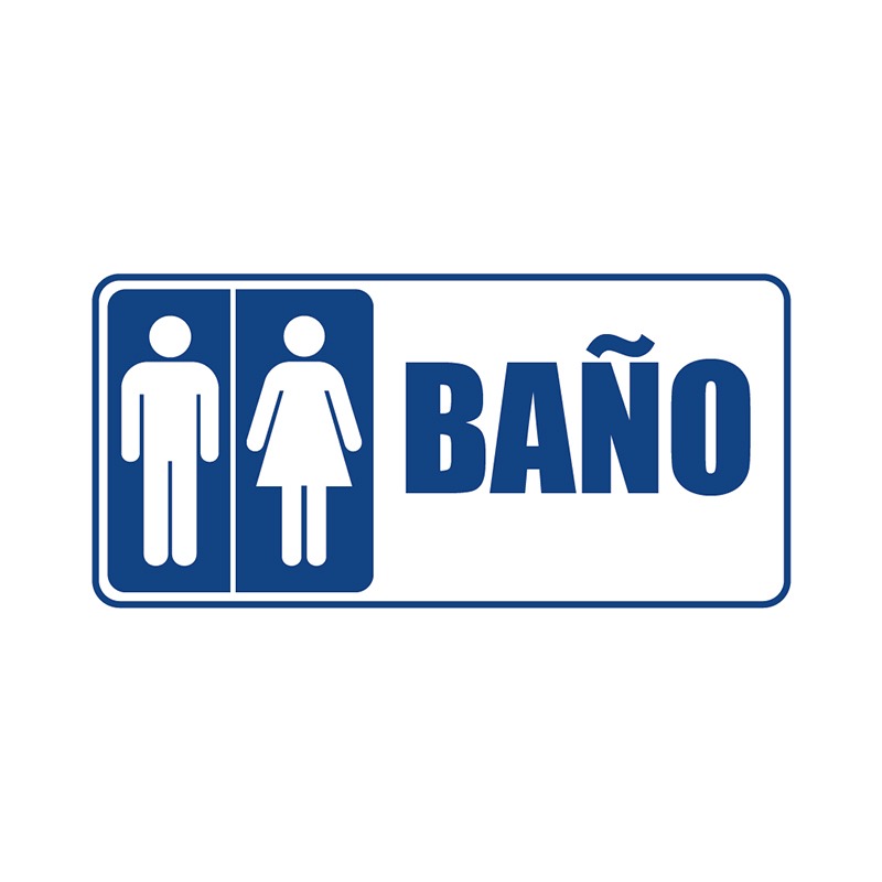 baño Señal Informativa - Baño - Imagen 1