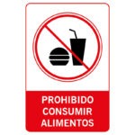 Prohibido Ingreso de Comida