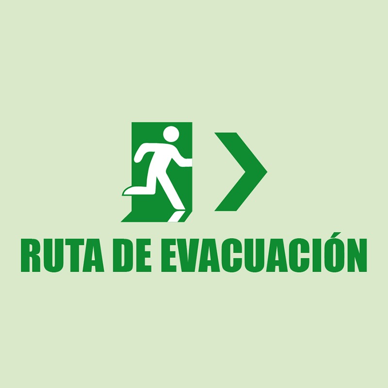ruta de evacuacion izquierda Ruta de Evacuación Izquierda - Imagen 1
