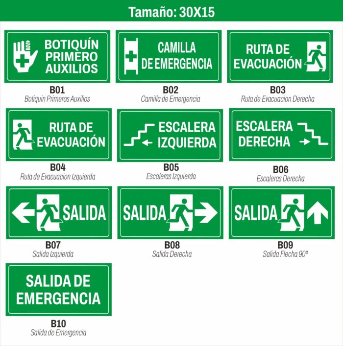 Señales de Evacuación - Imagen 2